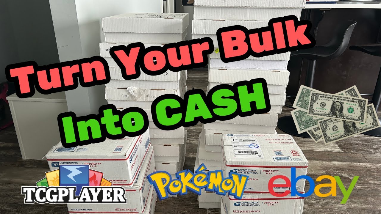 How to Source, Process, and Sell Pokemon Bulk for Maximum Profit